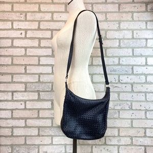 Vintage Ganson Woven Leather shoulder Bag